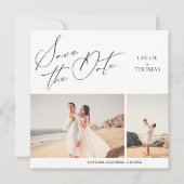 Elegant Minimalistisch Manuscript 2 Foto sparen de (Voorkant)