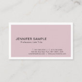 Elegant minimalistisch modern design met hoge kwal visitekaartje (Voorkant)