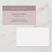 Elegant minimalistisch modern, eenvoudig tendy-bee visitekaartje (Voorkant / Achterkant)