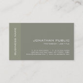 Elegant - minimalistisch modern - gewoon luxe - Pr Visitekaartje (Voorkant)