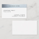 Elegant minimalistisch modern, schoon en stijlvol  visitekaartje (Voorkant / Achterkant)