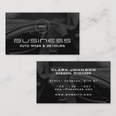 Elegant minimalistisch moderne auto-industrie visitekaartje (Voorkant / Achterkant)