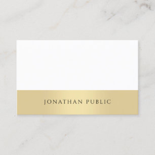 Elegant minimalistisch moderne professionele Sjabl Visitekaartje