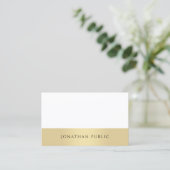 Elegant minimalistisch moderne professionele Sjabl Visitekaartje (Staand voorkant)