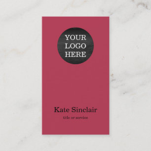 Elegant minimalistisch Moderne Uw Logo Visitekaartje