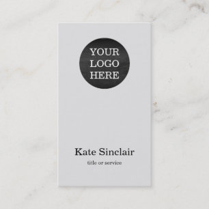 Elegant minimalistisch Moderne Uw Logo Visitekaartje