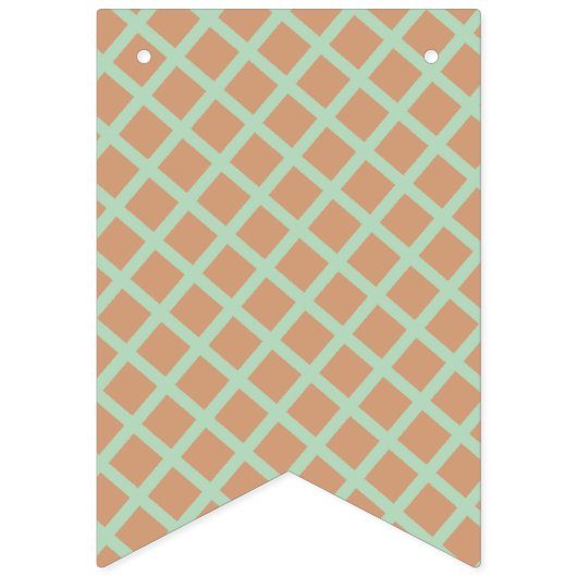 Elegant minimalistisch net getrouwd Passen getrouw Vlaggetjes (Tweede vlag)