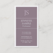 Elegant minimalistisch ontwerp Modern Uitstekend d Visitekaartje (Voorkant)