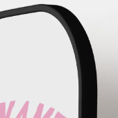 Elegant minimalistisch pickleball monogram ontwerp paddle (Links Detail)