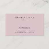 Elegant Minimalistisch Professional Modern Plain Visitekaartje (Voorkant)