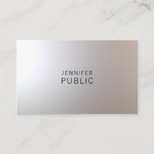 Elegant minimalistisch professioneel modern Nice-p Visitekaartje