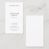 Elegant minimalistisch professionele moderne Sjabl Visitekaartje (Voorkant / Achterkant)