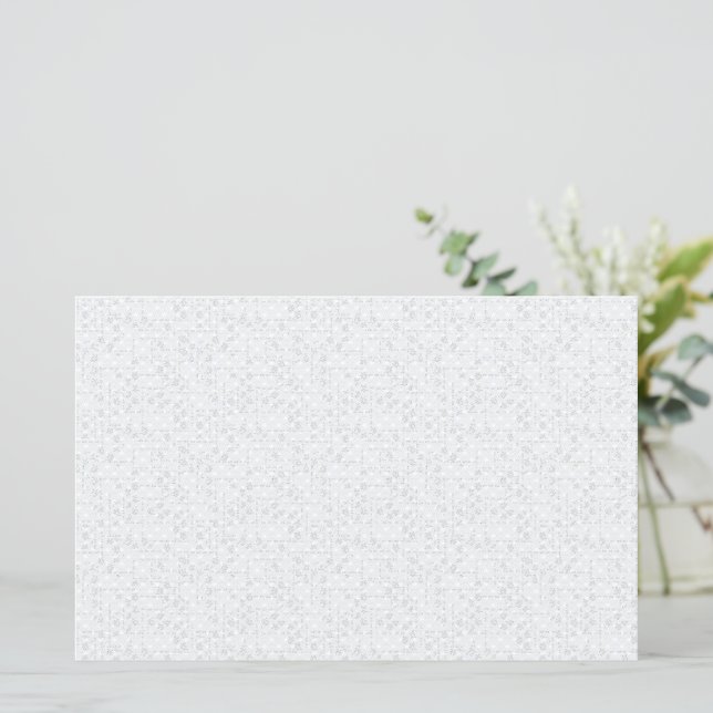 Elegant Minimalistisch Schoolpatroon (Staand voorkant)