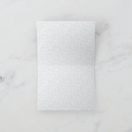 Elegant Minimalistisch Schoolpatroon Bedankkaart