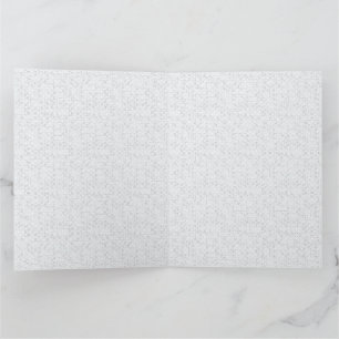 Elegant Minimalistisch Schoolpatroon Bedankkaart