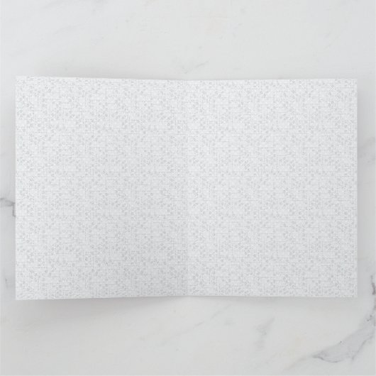 Elegant Minimalistisch Schoolpatroon Bedankkaart (Binnen)