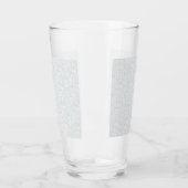 Elegant Minimalistisch Schoolpatroon Glas (Links)