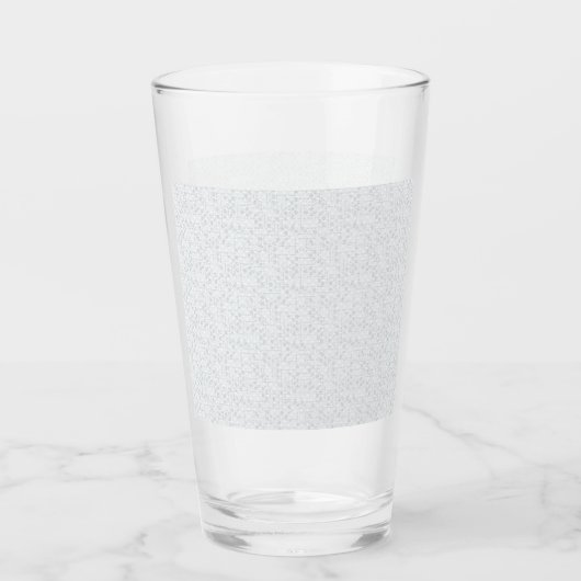Elegant Minimalistisch Schoolpatroon Glas (Voorkant)