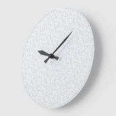 Elegant Minimalistisch Schoolpatroon Grote Klok (Hoek)