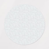 Elegant Minimalistisch Schoolpatroon Labels (Design 2)