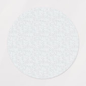 Elegant Minimalistisch Schoolpatroon Labels (Design 1)