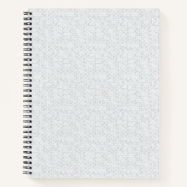 Elegant Minimalistisch Schoolpatroon Notitieboek