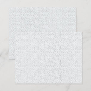Elegant Minimalistisch Schoolpatroon Notitiekaartje