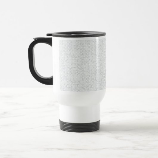 Elegant Minimalistisch Schoolpatroon Reisbeker (Links)