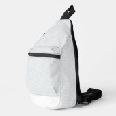 Elegant Minimalistisch Schoolpatroon Sling Bag (Rechterhoek)