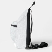 Elegant Minimalistisch Schoolpatroon Sling Bag (Rechts)