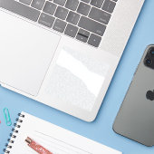Elegant Minimalistisch Schoolpatroon Sticker (Laptop met iPhone)