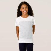 Elegant Minimalistisch Schoolpatroon T-shirt (Voorkant volledig)