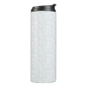 Elegant Minimalistisch Schoolpatroon Thermosbeker (Gedraaid links)