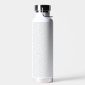 Elegant Minimalistisch Schoolpatroon Waterfles (Links)