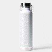 Elegant Minimalistisch Schoolpatroon Waterfles (Voorkant)