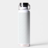 Elegant Minimalistisch Schoolpatroon Waterfles (Achterkant)