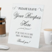 Elegant minimalistisch script Vrijgezellenfeest Reclamebord Met Voetstuk (Insitu)