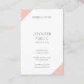 Elegant minimalistisch Sjabloon Moderne Verticaal Visitekaartje (Voorkant)