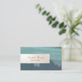 Elegant minimalistisch, Stripe, eenvoudig Visitekaartje (Staand voorkant)