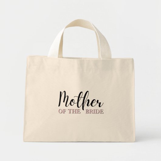 Elegant minimalistisch Tas voor moeder van de brui (Voorkant)