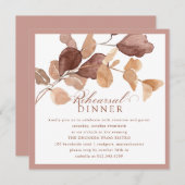 Elegant minimalistisch ventilatorventiel laat repe kaart (Voorkant / Achterkant)