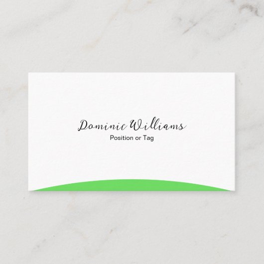 Elegant minimalistisch Visitekaartje ontwerp | DP7 (Voorkant)