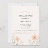 Elegant minimalistisch Vrijgezellenfeest Kaart (Voorkant)