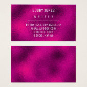 Elegant minimalistisch warmroze Visitekaartje (Voorkant /achterkant)