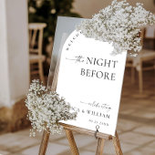 Elegant Minimalistisch WELKOM repetitie diner Acryl Bord