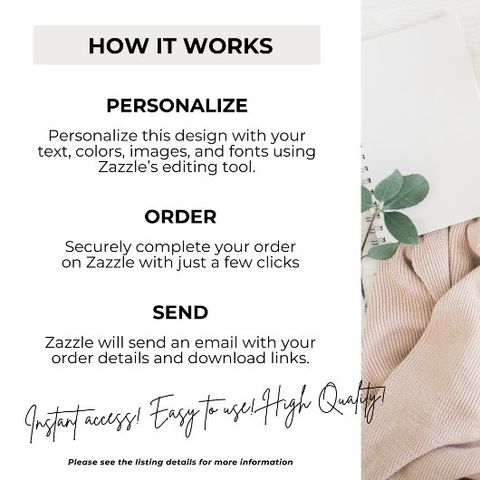 Elegant minimalistisch zwart-withuwelijk programmakaart