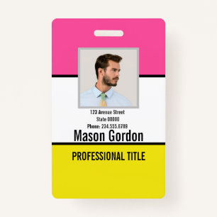 Elegant, minimalistische badge