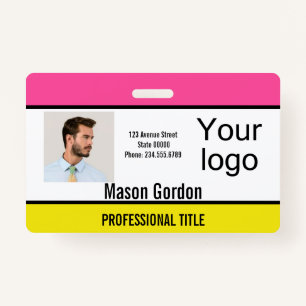 Elegant, minimalistische badge