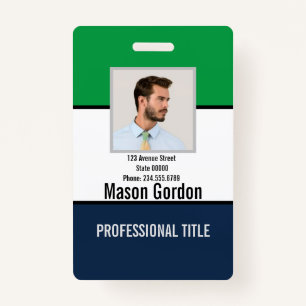 Elegant, minimalistische badge