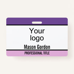 Elegant, minimalistische badge
